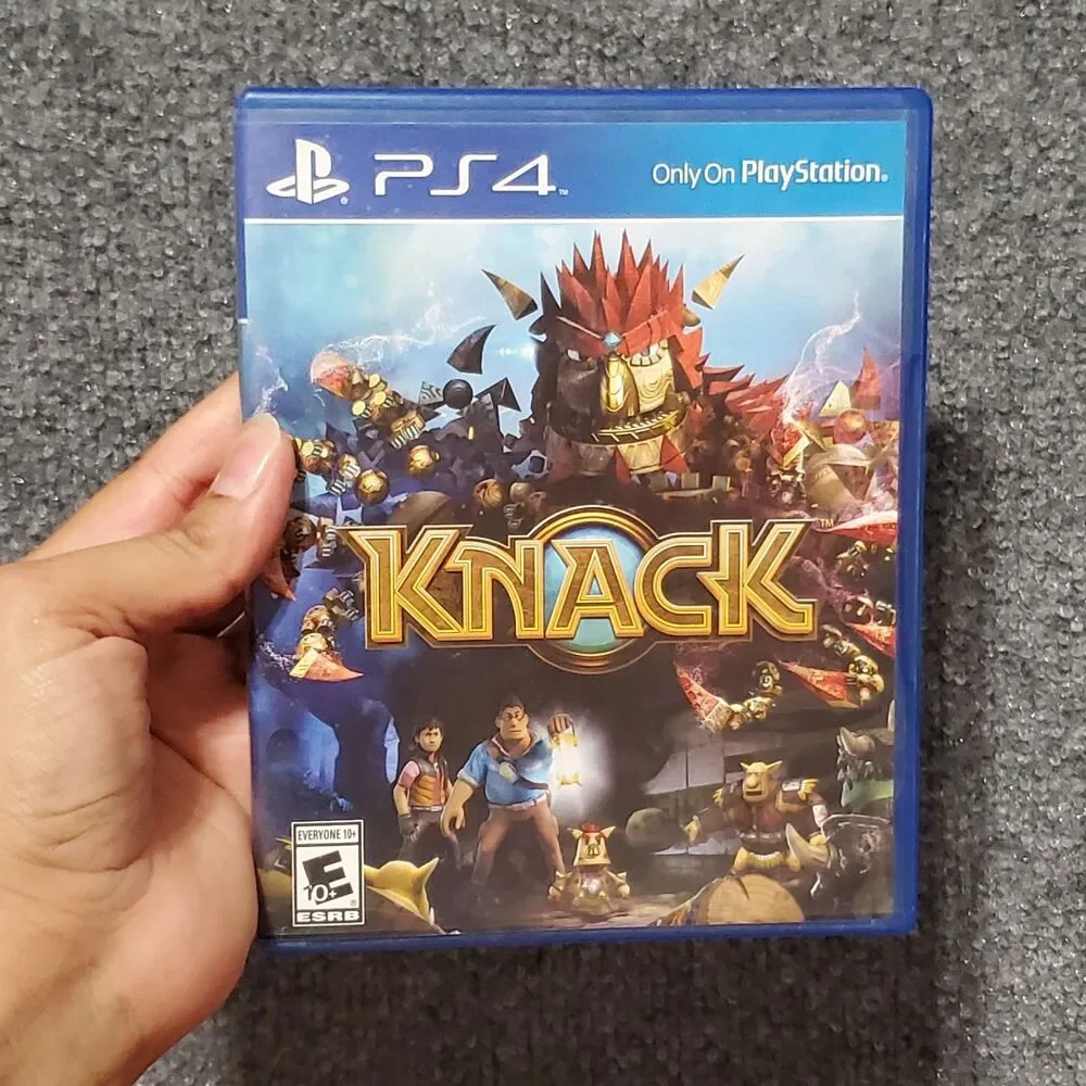 Knack (Sony PlayStation 4, 2013) Working PS4 Adventure Fantasy Video Game